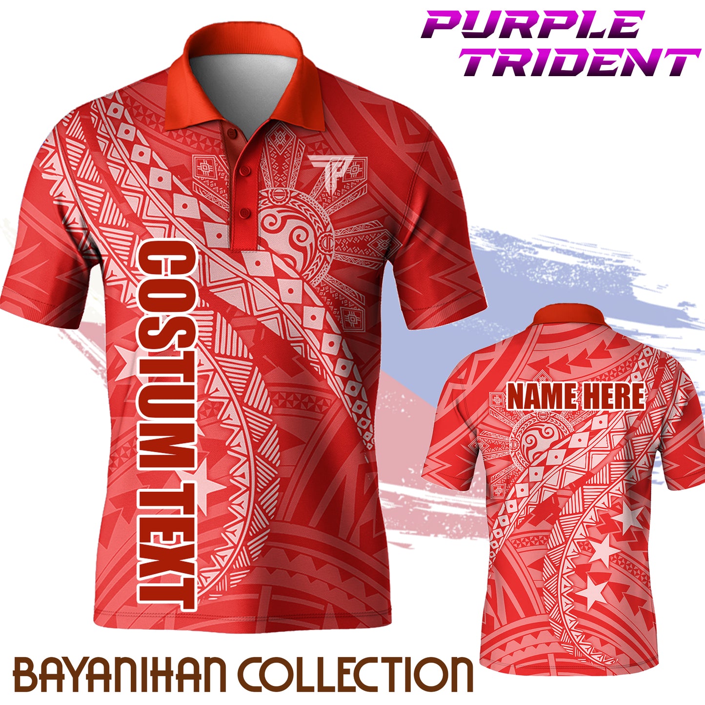 Bayanihan Polo Red