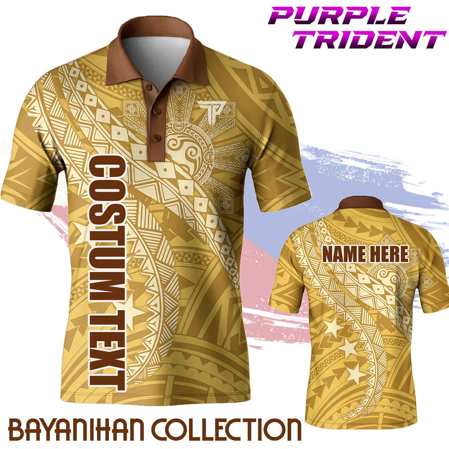 Bayanihan Polo Yellow